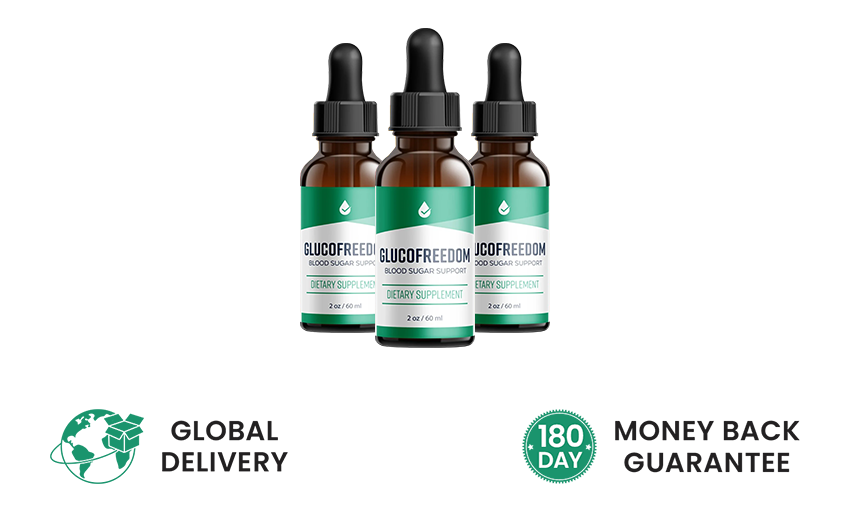 3 Bottles of GlucoFreedom